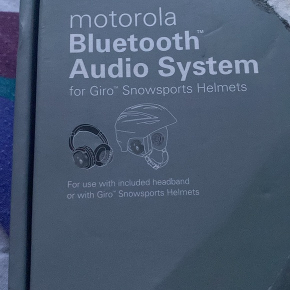 Motorola Bluetooth Audio System For Giro Snowsports Helmets - Picture 8 of 8